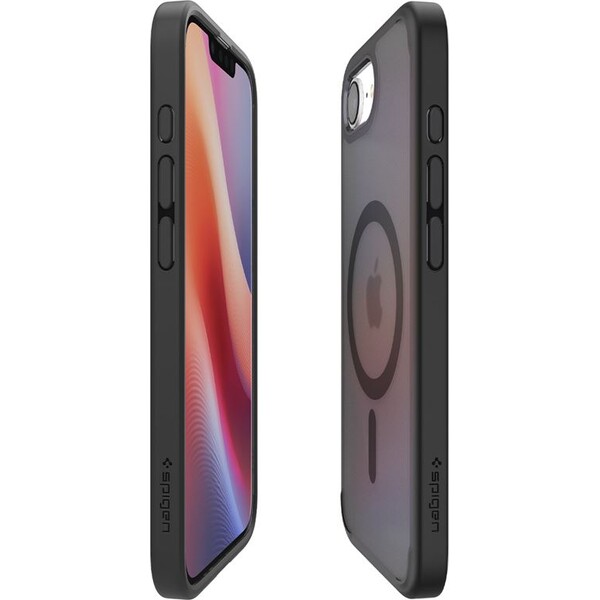 Spigen-Crystal-Hybrid-MagSafe-kryt-iPhone-17e-16e-frost-black