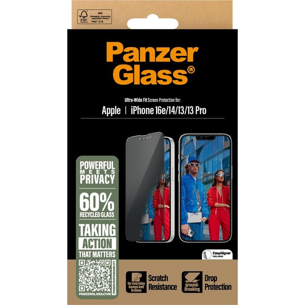 PanzerGlass-Privacy-Apple-iPhone-17e-16e-14-13-13-Pro-s-instalacnim-rameckem