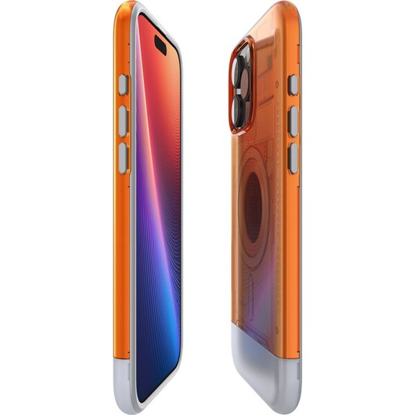 Spigen-Classic-C1-MagSafe-kryt-iPhone-16-Pro-tangerine