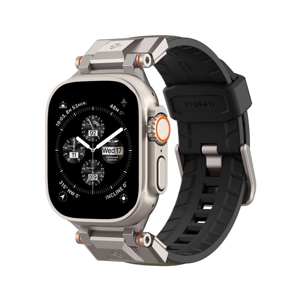 Spigen-DuraPro-Armor-reminek-Apple-Watch-Ultra-49-46-45-44-42mm-tmave-zeleny