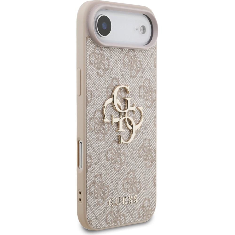 Guess-PU-4G-Metal-Logo-kryt-iPhone-Air-ruzovy