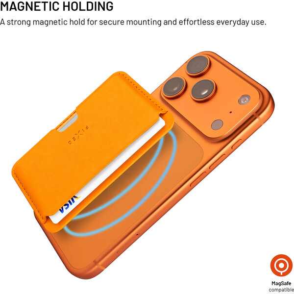 FIXED-MagWallet-Slim-MagSafe-penezenka-oranzova