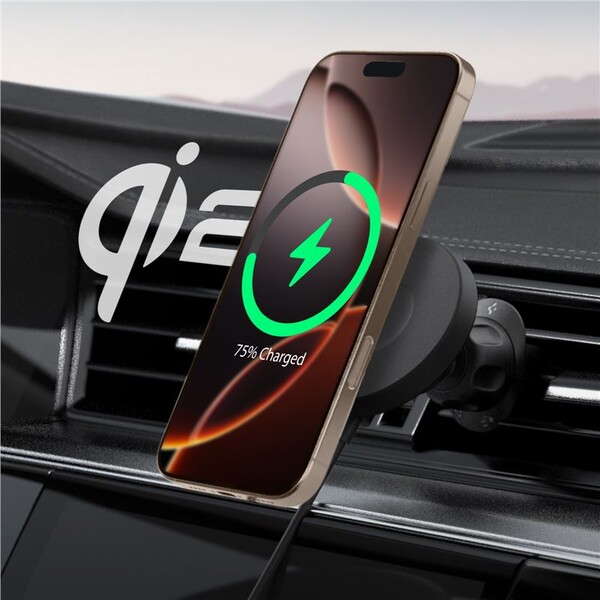 Spigen-OneTap-Pro-4-Airvent-Qi2-MagSafe-drzak-do-mrizky-ventilace-s-nabijenim