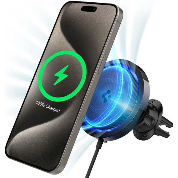 Spigen-OneTap-Pro-3-Cryomax-Air-Vent-MagSafe-drzak-do-auta-s-chlazenim-cerny