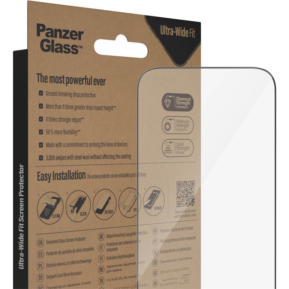 PanzerGlass-Ultra-Wide-Fit-sklo-iPhone-14-Pro-s-instalacnim-rameckem
