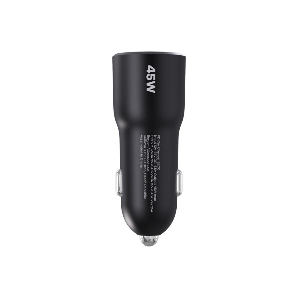 CubeNest-E2C0-nabijecka-do-auta-s-PD-45W-cerna