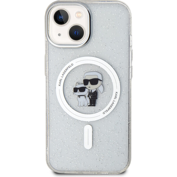 Karl-Lagerfeld-IML-Glitter-Karl-and-Choupette-MagSafe-kryt-iPhone-15-ciry