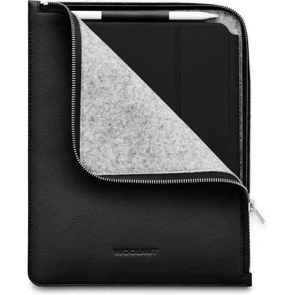 Woolnut-Leather-Folio-kozene-pouzdro-iPad-Pro-11-iPad-Air-11-cerne