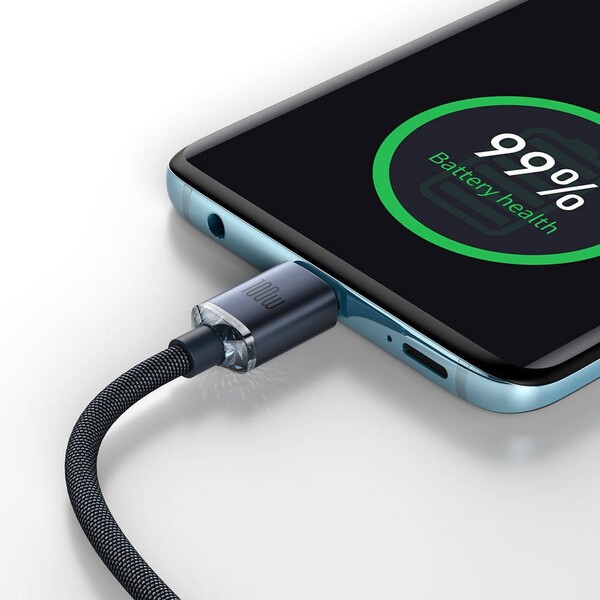 Baseus-Crystal-Shine-USB-C-USB-C-napajeci-kabel-100W-2m-cerny