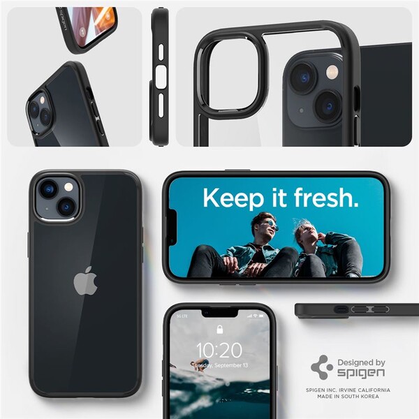 Spigen-Ultra-Hybrid-kryt-iPhone-14-cerny