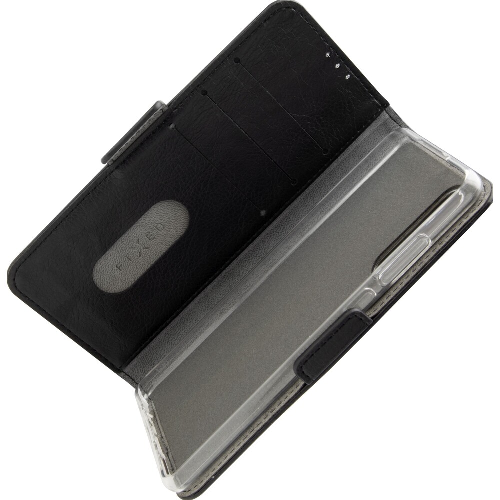 FIXED-Opus-flip-pouzdro-Apple-iPhone-13-cerne