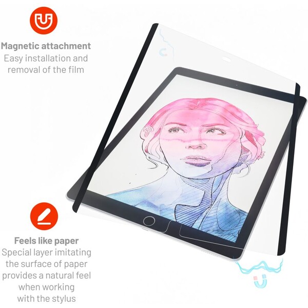 FIXED-PaperFilm-magneticka-folie-na-psani-a-kresleni-pro-iPad-10-2-2019-2020-2021-