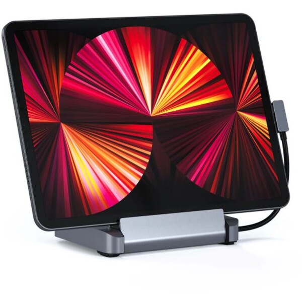 Satechi-Aluminium-Stand-Hub-for-iPad-Pro-USB-C-PD-60W-4K-HDMI-60Hz