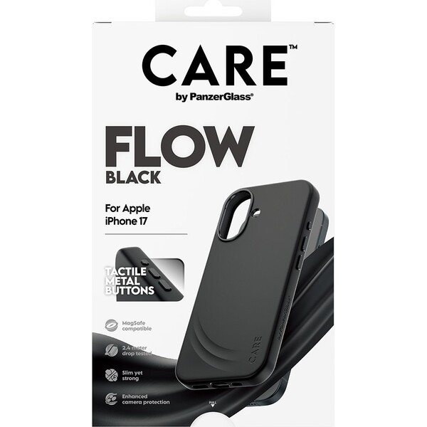 PanzerGlass-CARE-Flow-kryt-s-MagSafe-Apple-iPhone-17-cerny