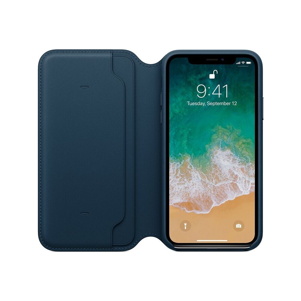 Apple-Folio-kozene-pouzdro-iPhone-X-vesmirne-modre