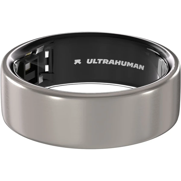 Ultrahuman Ring AIR chytrý prsten vel. 8 Raw Titanium - Chytré prsteny - Obrázek 8IE6000P01