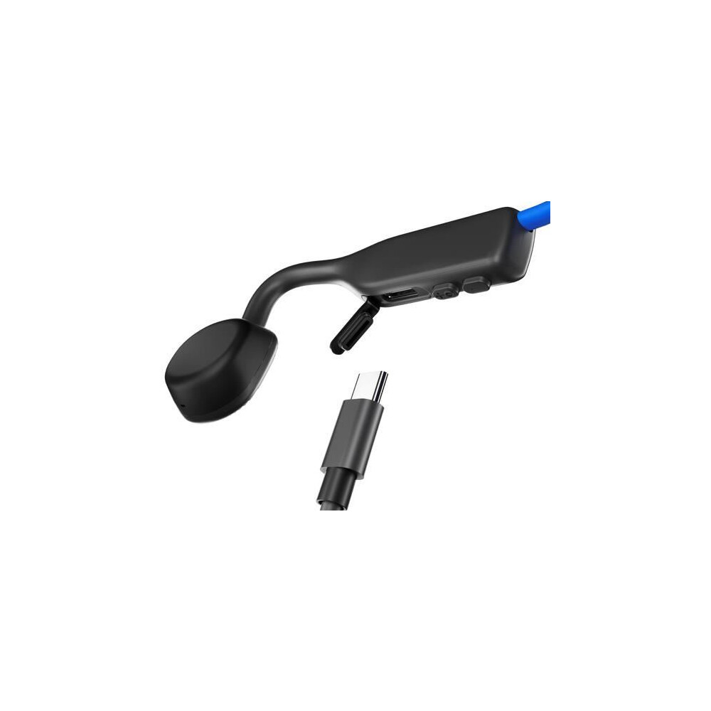 Shokz-OpenMove-Bluetooth-sluchatka-pred-usi-modra