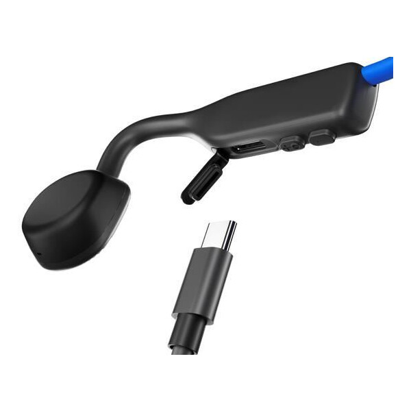 Shokz-OpenMove-Bluetooth-sluchatka-pred-usi-modra