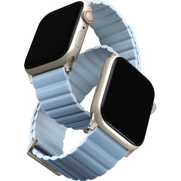 UNIQ-Revix-Premium-Edition-reminek-pro-Apple-Watch-42-41-40-38mm-Arctic-bily-modry-