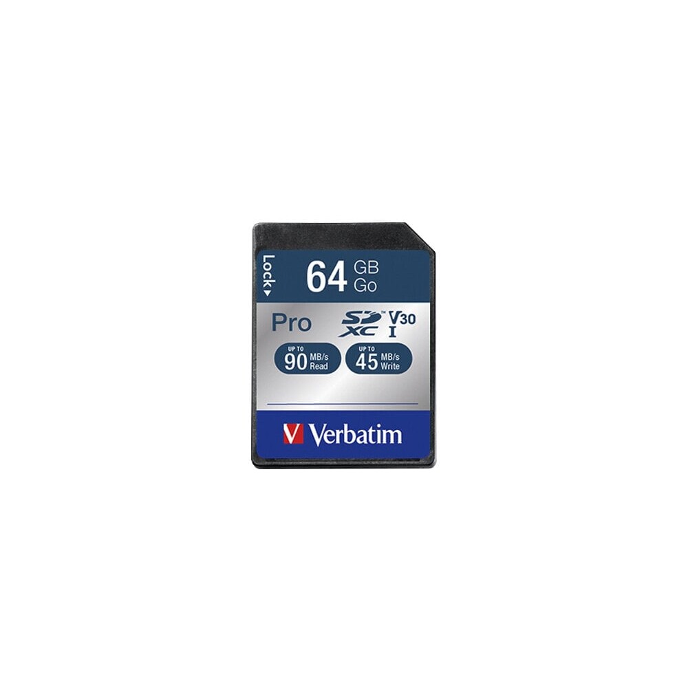 Verbatim-Pro-SDXC-64GB