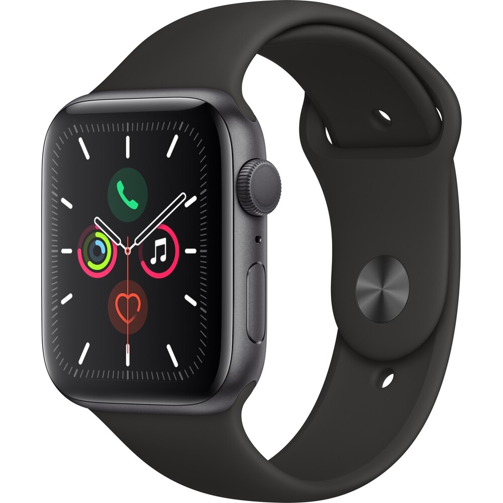 Apple-Watch-Series-5-44mm-vesmirne-sedy-hlinik-s-cernym-sportovnim-reminkem