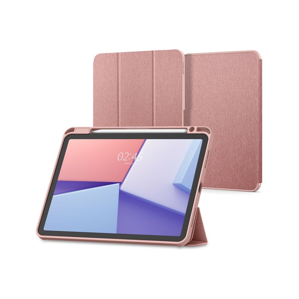 Spigen-Urban-Fit-pouzdro-iPad-Air-11-2024-2025-2026-ruzove-zlate