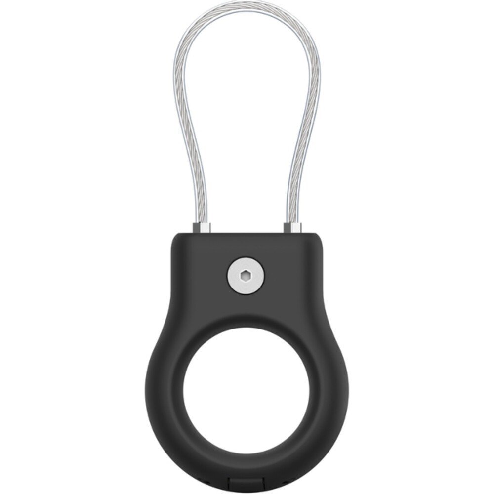 Belkin-Secure-pouzdro-na-AirTag-s-dratenym-kabelem-cerne