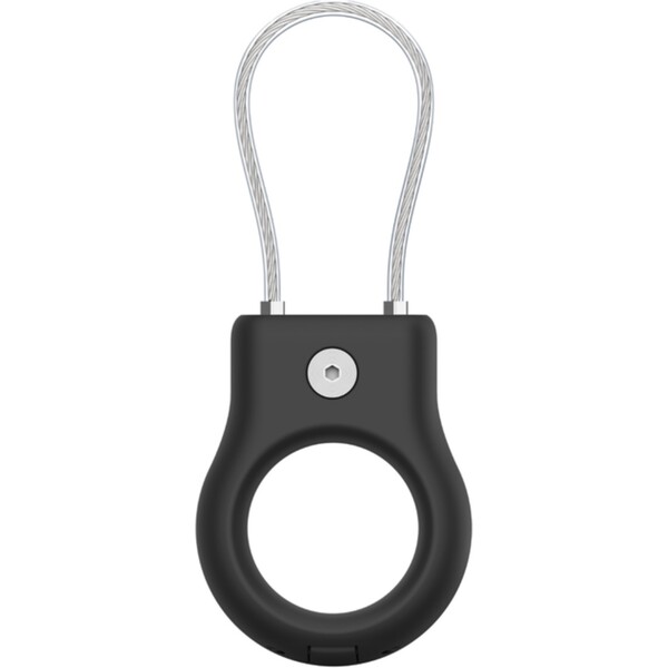 Belkin-Secure-pouzdro-na-AirTag-s-dratenym-kabelem-cerne