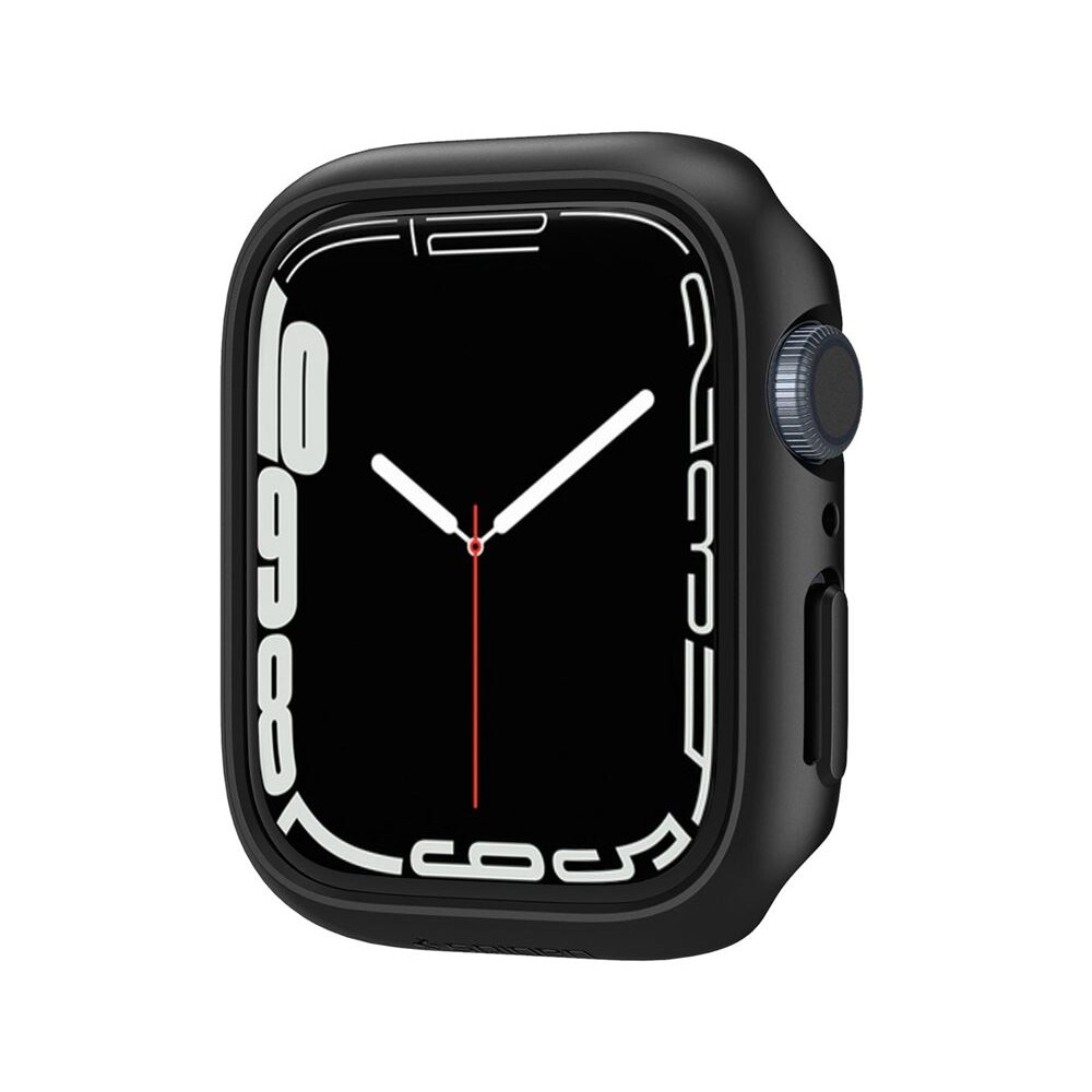 Spigen-Thin-Fit-pouzdro-Apple-Watch-9-8-7-45mm-cerne