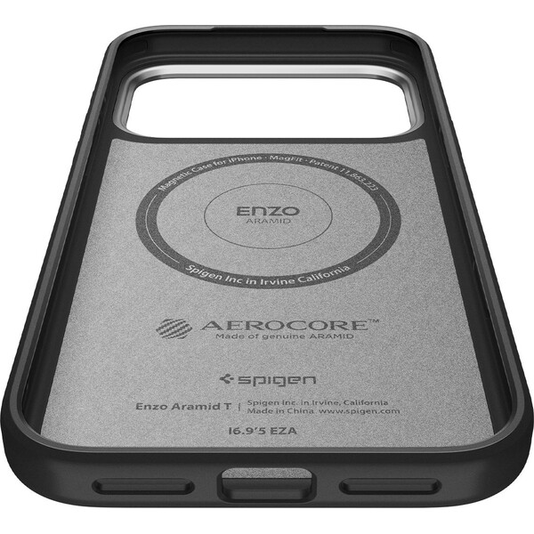 Spigen-Enzo-Aramid-T-kryt-iPhone-17-Pro-Max-black-silver