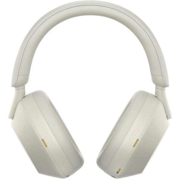 Sony-WH-1000XM5-bezdratova-sluchatka-stribrna