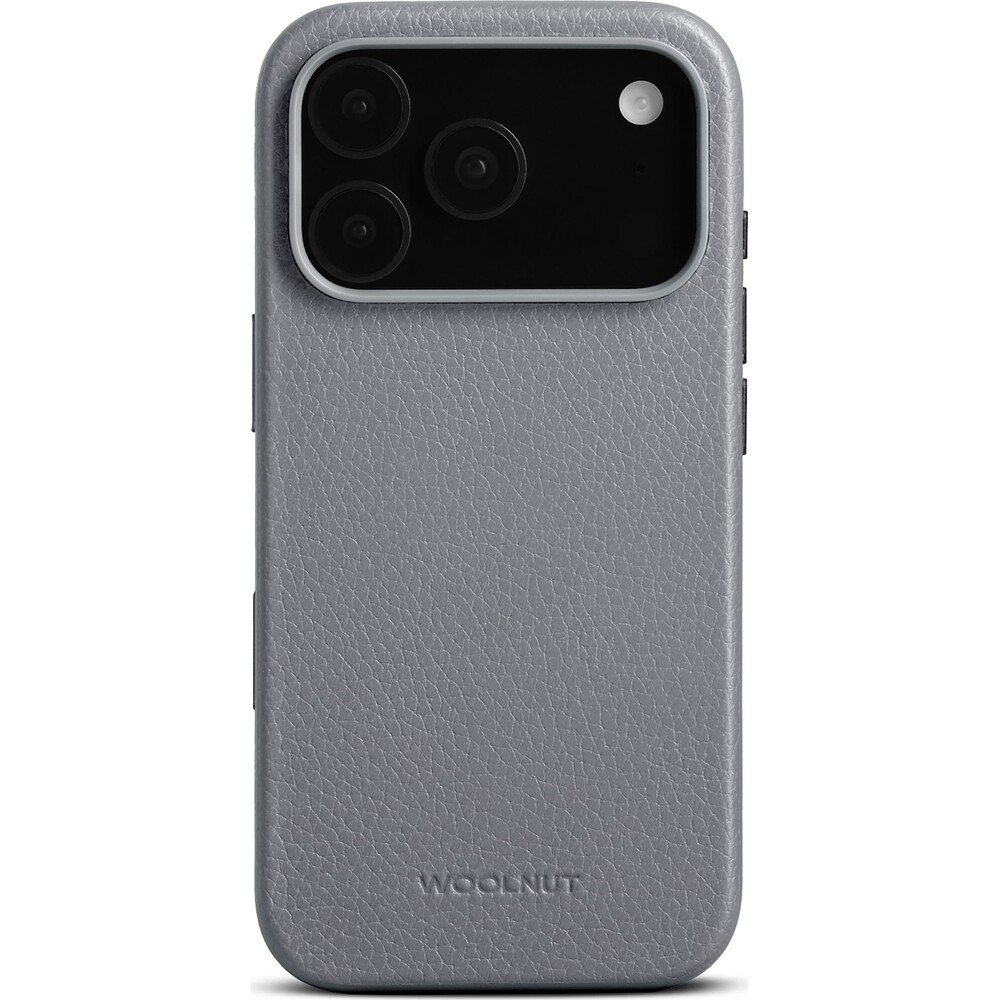 Woolnut-MagSafe-kozeny-kryt-iPhone-17-Pro-sedy
