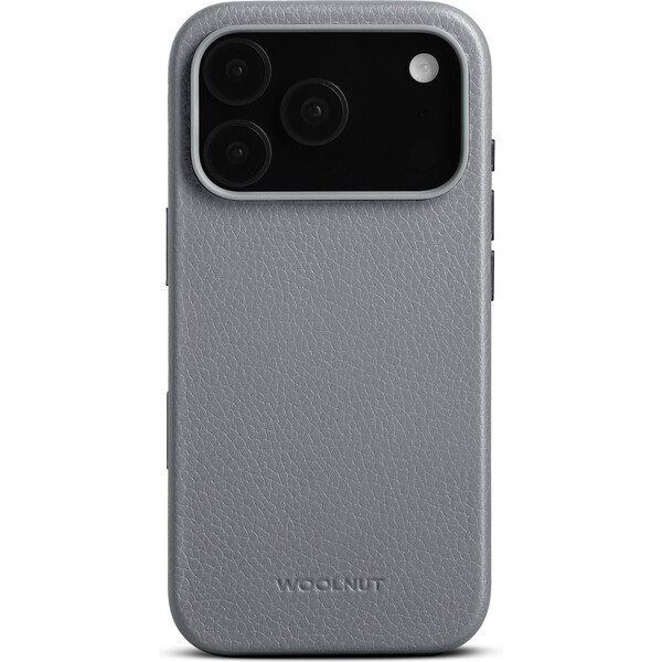 Woolnut-MagSafe-kozeny-kryt-iPhone-17-Pro-sedy