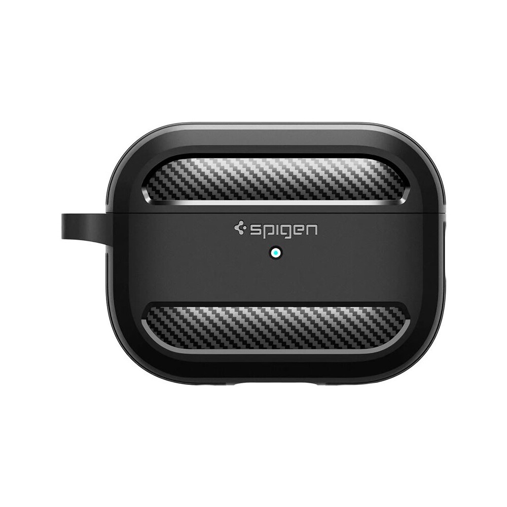 Spigen-Rugged-Armor-pouzdro-pro-AirPods-Pro-2-cerne