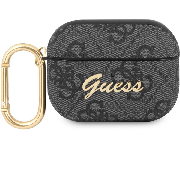 Guess-4G-Script-PC-PU-pouzdro-pro-Airpods-Pro-sede