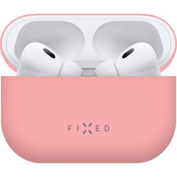 FIXED-Silky-silikonove-pouzdro-pro-Apple-AirPods-Pro-Pro-2-ruzove
