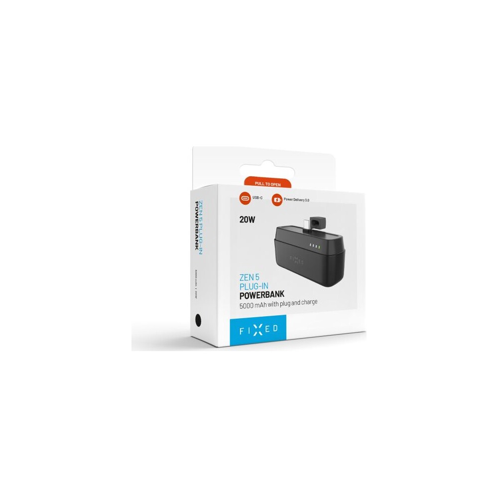 FIXED-Zen-5-Plug-in-powerbanka-PD-20W-5000-mAh-cerna