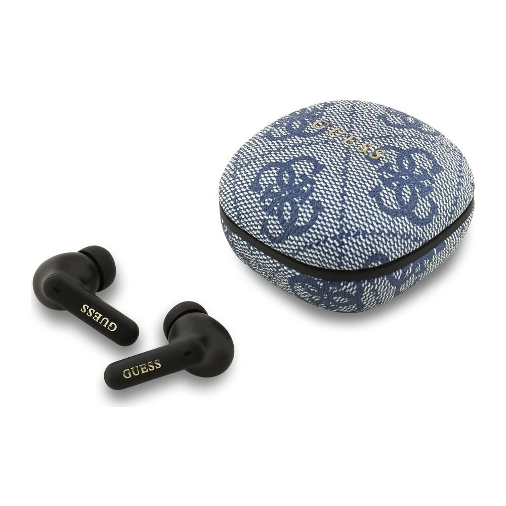 Guess-PU-4G-Metal-Logo-ENC-TWS-bezdratova-sluchatka-modra