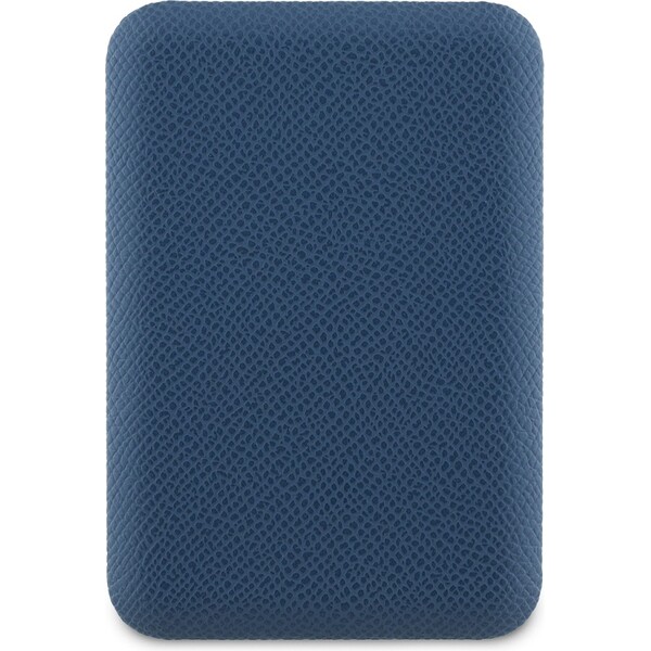 Guess-PU-Grained-Triangle-Logo-MagSafe-powerbanka-5000mAh-modra