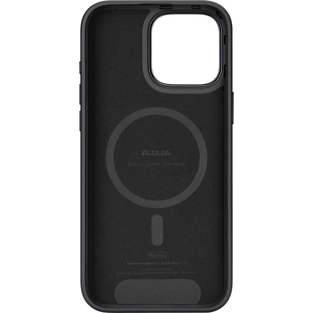 Pitaka-Summa-Case-MagSafe-kryt-iPhone-16-Pro-Max-Black-Grey