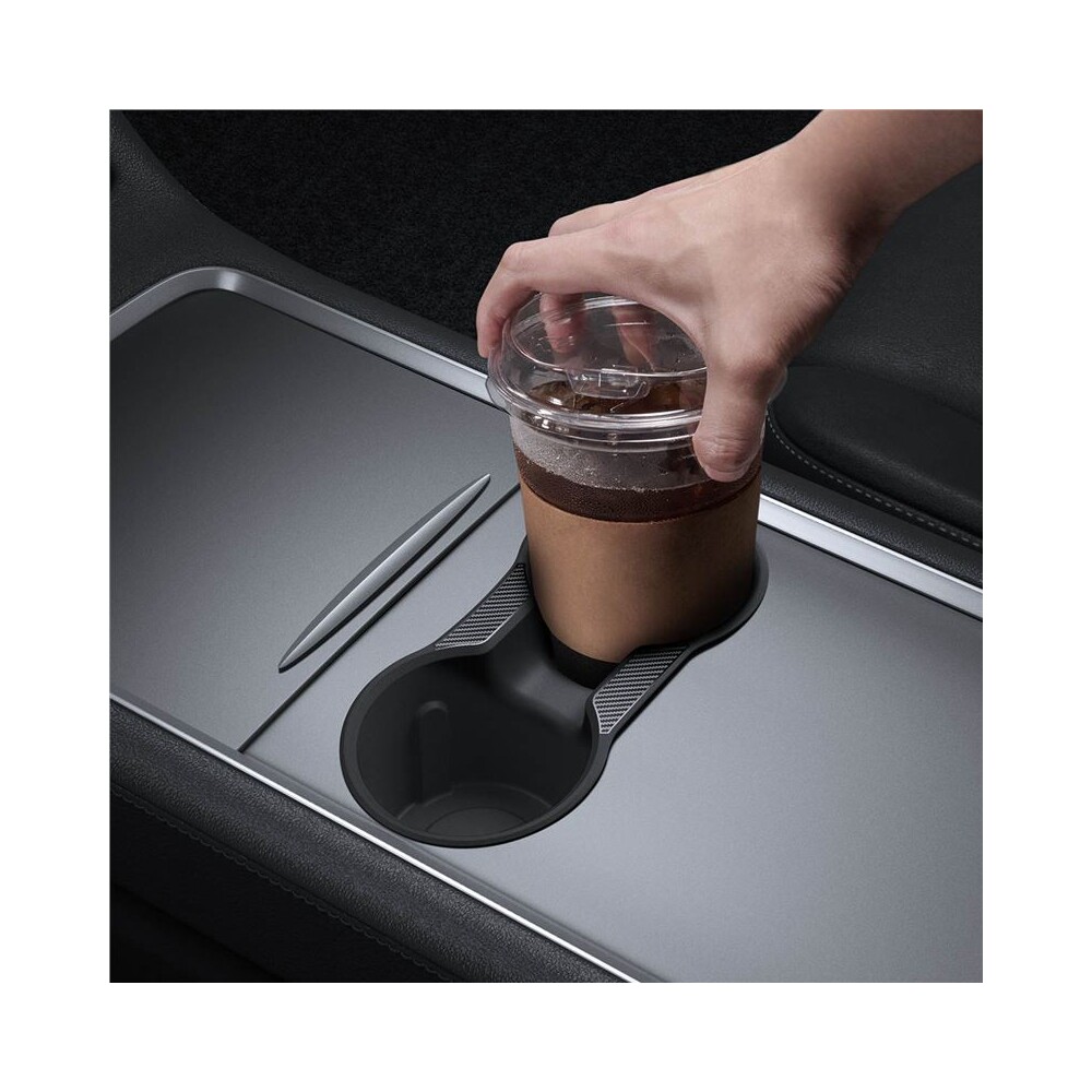 Spigen-Center-Console-Cup-Holder-Insert-Relaxed-Grip-vlozky-do-drzaku-napoju-Tesla-Model-Y-3