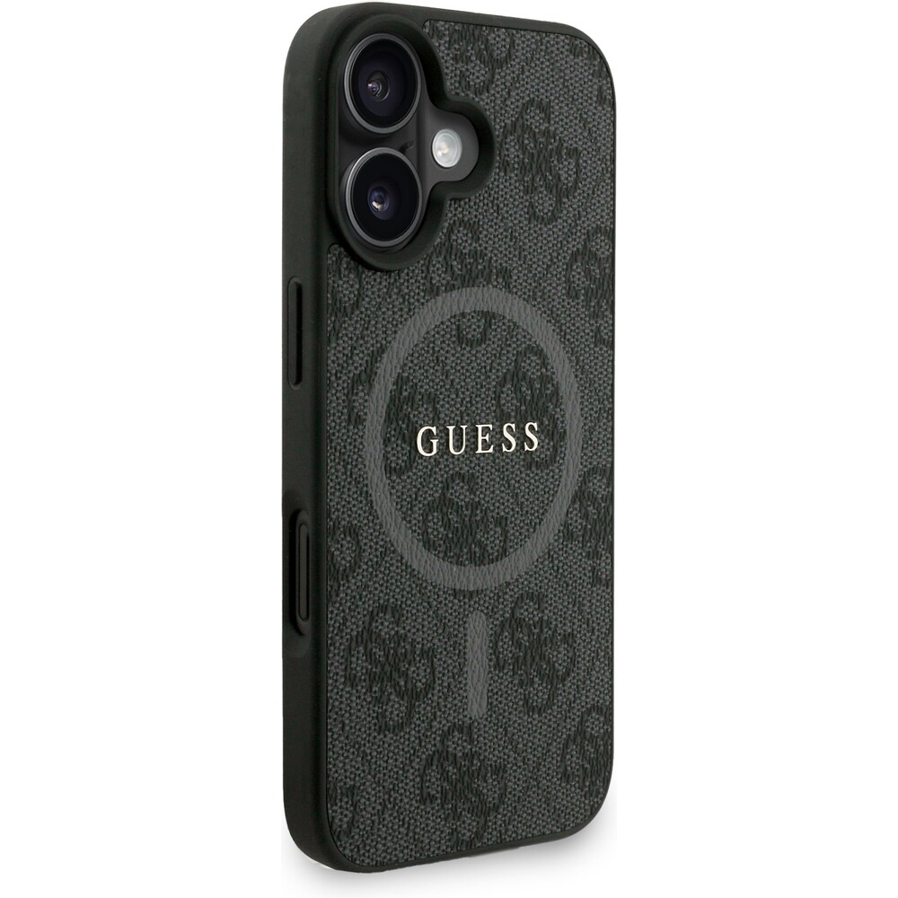 Guess-PU-Leather-4G-Colored-Ring-Strap-MagSafe-kryt-iPhone-16-cerny