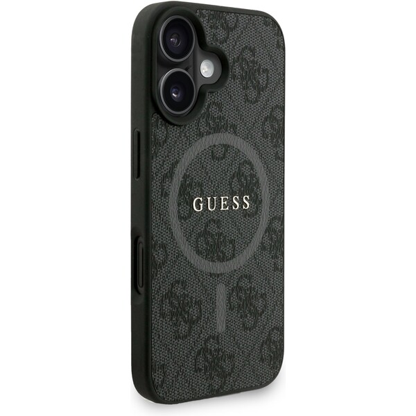 Guess-PU-Leather-4G-Colored-Ring-Strap-MagSafe-kryt-iPhone-16-cerny