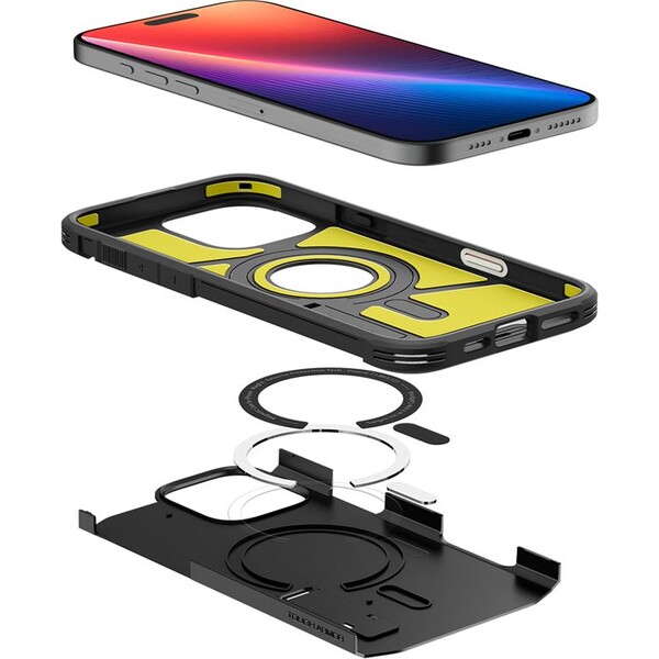 Spigen-Tough-Armor-T-MagSafe-kryt-iPhone-16-Pro-Max-cerny