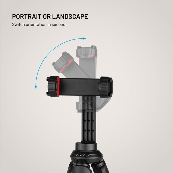 FIXED-Creator-flexibilni-stativ-s-1-4-drzakem-na-telefon-cerny