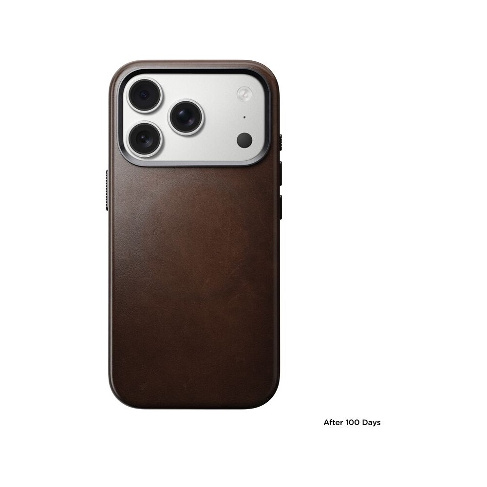 Nomad-Traditional-Leather-Case-Horween-MagSafe-kozeny-kryt-iPhone-17-Pro-Rustic-Brown