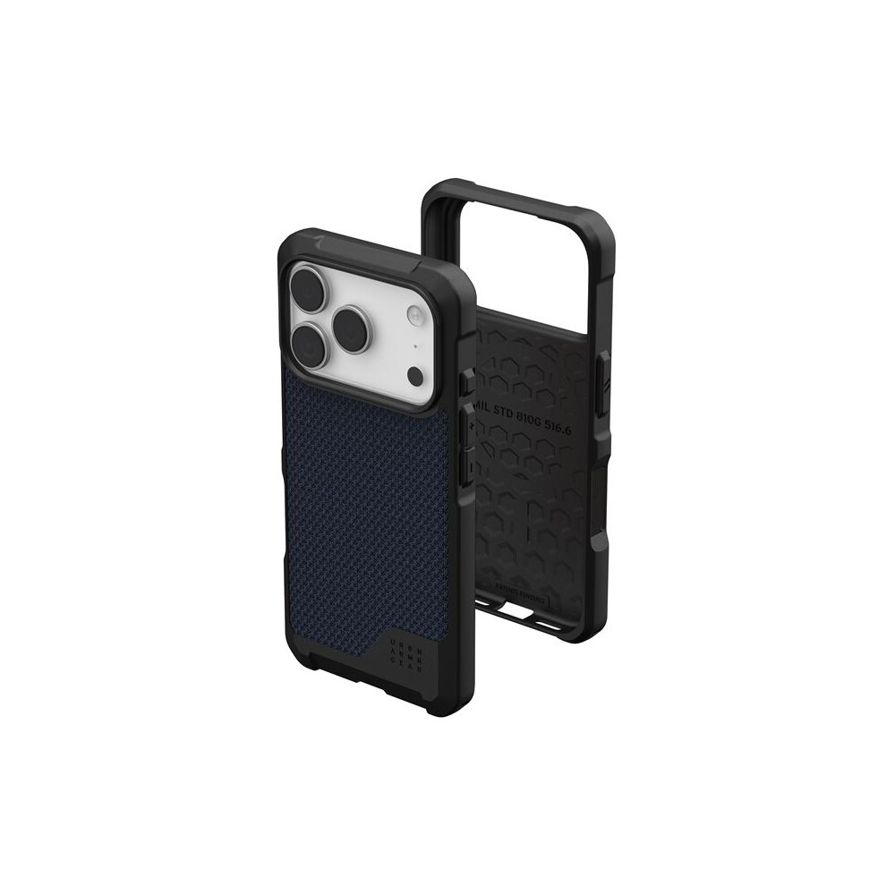 UAG-Metropolis-LT-Magsafe-Kevlar-kryt-iPhone-17-Pro-modry