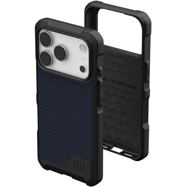 UAG-Metropolis-LT-Magsafe-Kevlar-kryt-iPhone-17-Pro-modry