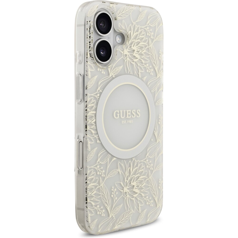 Guess-IML-Flowers-Allover-Strap-MagSafe-kryt-iPhone-17-bily