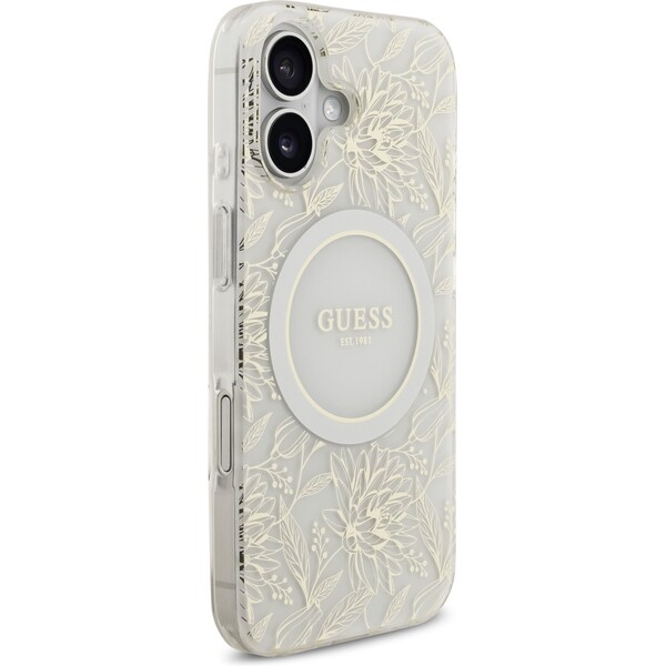 Guess-IML-Flowers-Allover-Strap-MagSafe-kryt-iPhone-17-bily